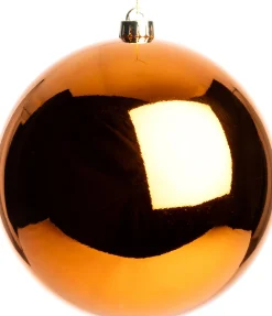 Intratuin kerstbal Hope oranje D 14 cm