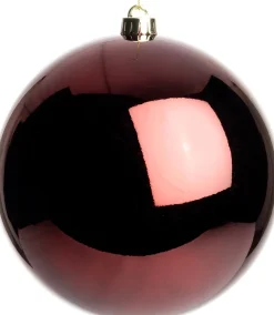 Intratuin kerstbal Hope paars D 14 cm