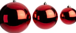 Intratuin kerstbal Hope rood D 25 cm