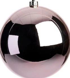 Intratuin kerstbal Hope roze D 20 cm