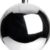 Intratuin kerstbal Hope zilver D 20 cm