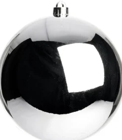 Intratuin kerstbal Hope zilver D 20 cm