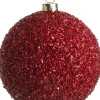 Intratuin kerstbal Isa rood D 6 cm