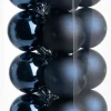 Intratuin kerstbal Iven blauw D 4 cm 16 stuks