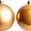 Intratuin kerstbal Iven karamel D 8 cm 6 stuks