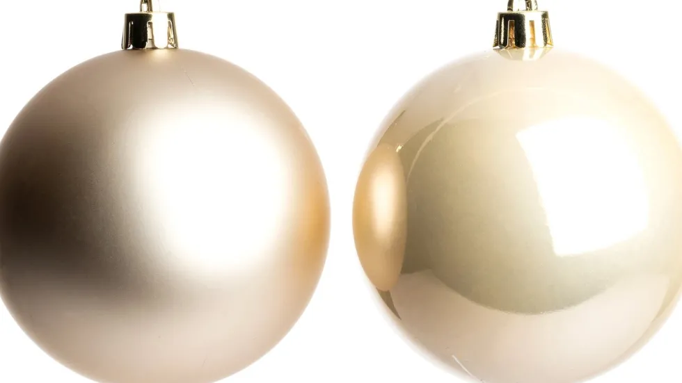Intratuin kerstbal Iven wit D 8 cm 6 stuks