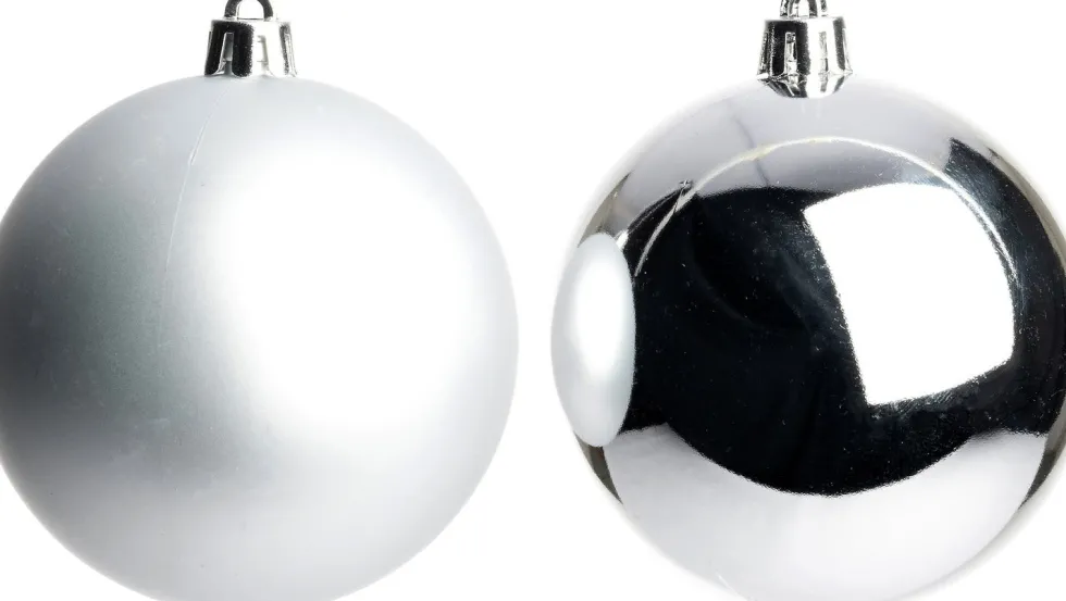 Intratuin kerstbal Iven zilver D 6 cm 12 stuks