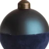 Intratuin kerstbal Jera paars D 8 H 8 cm