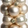 Intratuin kerstbal Karyn wit D 3,5 cm 16 stuks