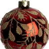 Intratuin kerstbal Kinnitty rood D 10 cm
