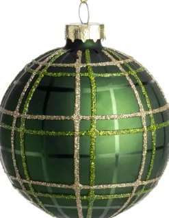 Intratuin kerstbal Kral groen D 8 cm