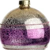 Intratuin kerstbal Leenaun paars D 8 cm