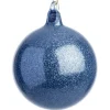 Intratuin kerstbal Lesley lichtblauw D 8 cm