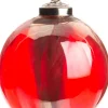 Intratuin kerstbal marmerlook rood D 10 cm