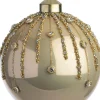 Intratuin kerstbal Maybole goud D 10 cm