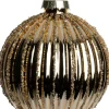 Intratuin kerstbal Maynooth goud D 8 cm