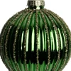 Intratuin kerstbal Maynooth groen D 8 cm