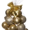 Intratuin kerstbal mix goud D 6 cm 16 stuks