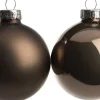 Intratuin kerstbal mix grijs D 5 cm 12 stuks