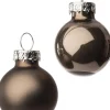 Intratuin kerstbal mix grijs D 2,5 cm 24 stuks