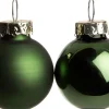 Intratuin kerstbal mix groen D 3,5 cm 16 stuks