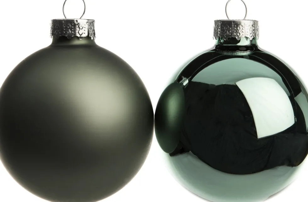 Intratuin kerstbal mix groen D 6 cm 10 stuks