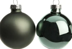 Intratuin kerstbal mix groen D 5 cm 12 stuks