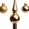 Intratuin kerstbal mix met piek Glenn goud D 3,5 cm 11 stuks