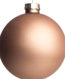 Intratuin kerstbal mix taupe D 8 cm 6 stuks
