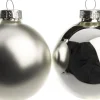 Intratuin kerstbal mix zilver D 6 cm 10 stuks
