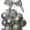 Intratuin kerstbal mix zilver D 6 cm 16 stuks