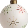 Intratuin kerstbal Molly wit D 8 cm