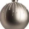 Intratuin kerstbal Montfrin zilver D 8 cm