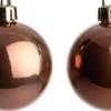 Intratuin kerstbal Montrose bruin D 3 cm 24 stuks