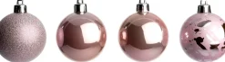 Intratuin kerstbal Montrose roze D 3 cm 24 stuks