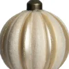 Intratuin kerstbal Naele beige D 8 cm