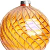 Intratuin kerstbal Namlos oranje D 8 cm