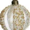 Intratuin kerstbal Navan wit D 8 cm