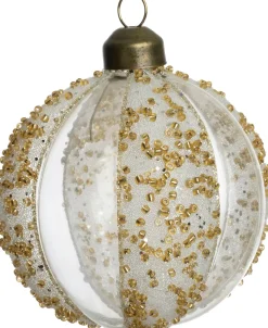 Intratuin kerstbal Navan wit D 8 cm