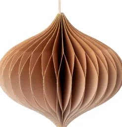 Intratuin kerstbal Ombre ui bruin D 9,5 H 9 cm