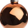 Intratuin kerstbal oranje D 6,7 cm 8 stuks