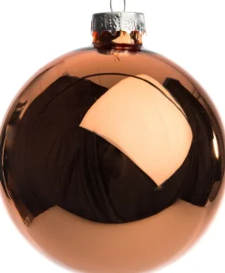 Intratuin kerstbal oranje D 8 cm 6 stuks oranje