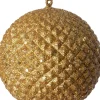 Intratuin kerstbal Pine goud D 9 H 9 cm