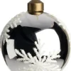 Intratuin kerstbal Pittem glanzend zilver D 8 cm