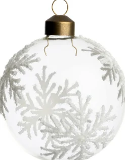 Intratuin kerstbal Pittem transparant D 8 cm