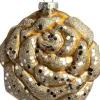 Intratuin kerstbal Roos beige D 10 cm