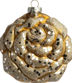 Intratuin kerstbal Roos beige D 10 cm