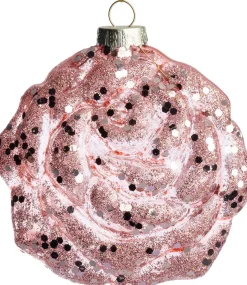 Intratuin kerstbal Roos roze D 10 cm