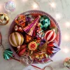 Intratuin kerstbal Rosmuck roze D 8 cm