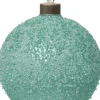 Intratuin kerstbal Rosy met LED verlichting blauw D 12 cm